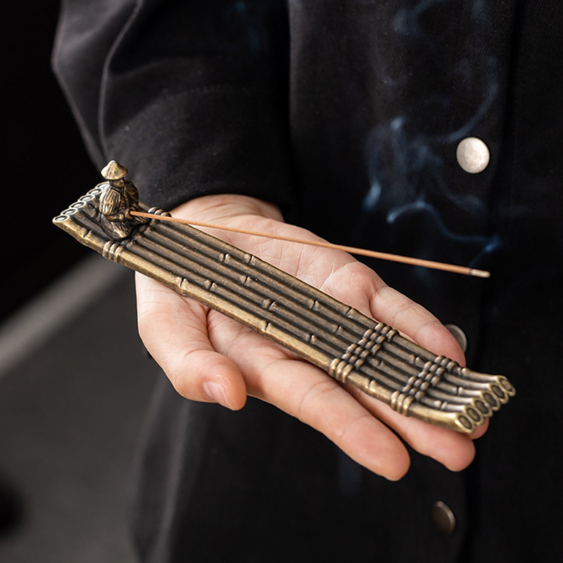 Interior Design Japan - **Creative incense burner decorations boat fishing