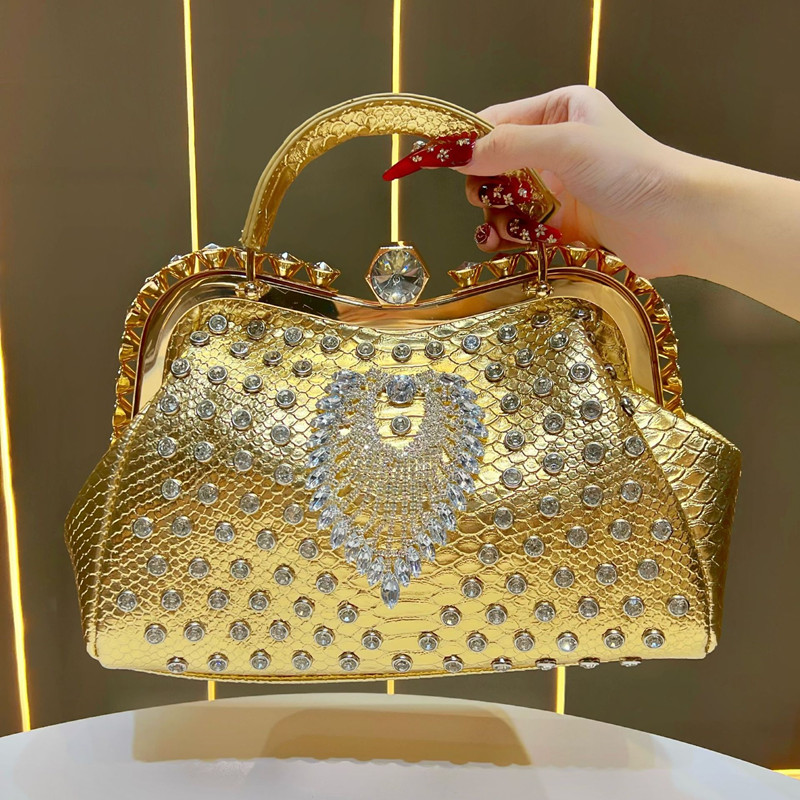 Interior Design High End - 2025 High End Big Rhinestones Top-handle