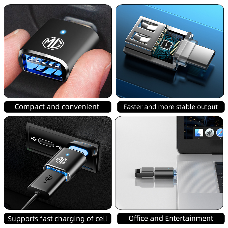 Car LED Type C To USB 3.0 Adap - Interior Design Styles ulasan dan harga