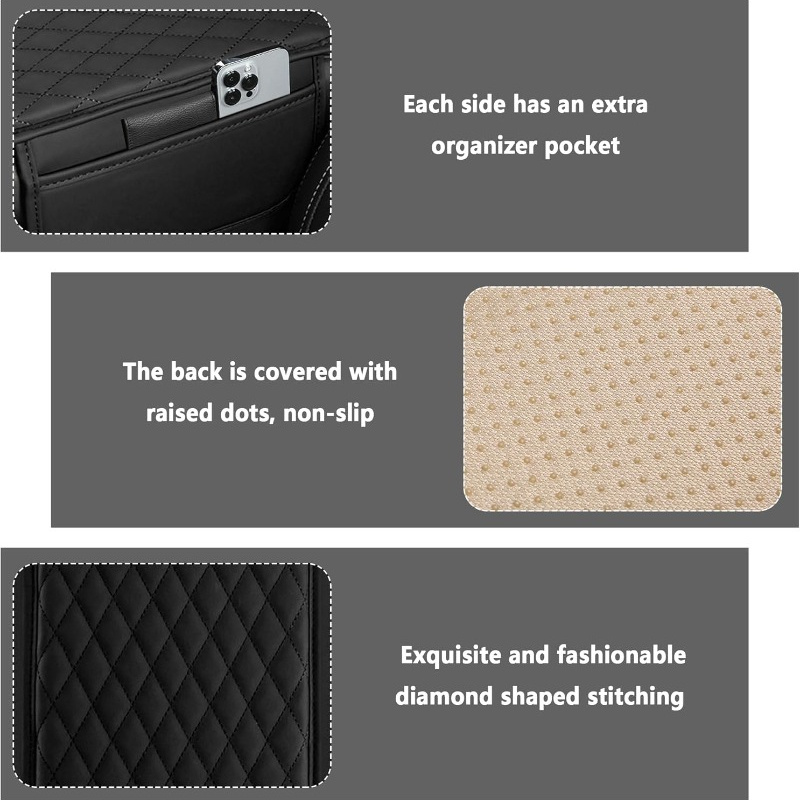 Car Center Console Cover,  wit - Interior Design Services ulasan dan harga