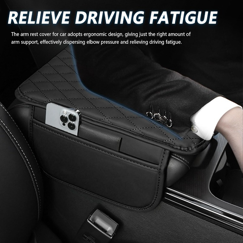 Car Center Console Cover,  wit - Interior Design Services ulasan dan harga