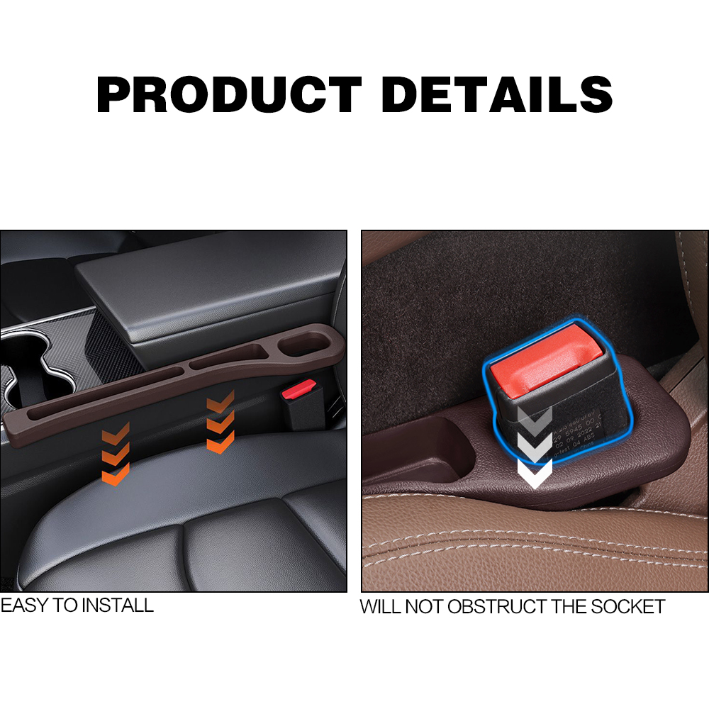 2PCS New Car Seat Gap Filler B - Interior Design Styles ulasan dan harga