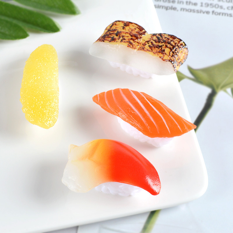 Fake Japanese Sushi Food Salmo - Interior Design Japan ulasan dan harga