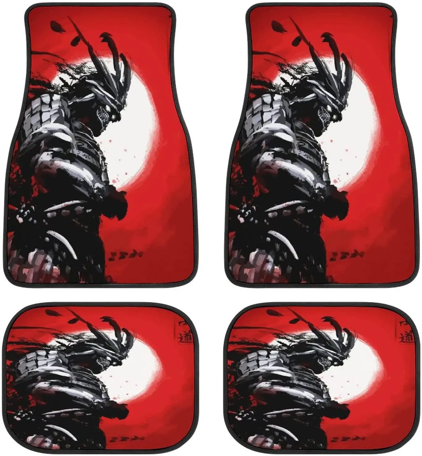 Japan Samurai in Moon Back Car - Interior Design Japan ulasan dan harga