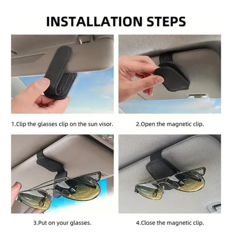 Car Sun Visor Glasses Case Hol - Interior Design Styles ulasan dan harga