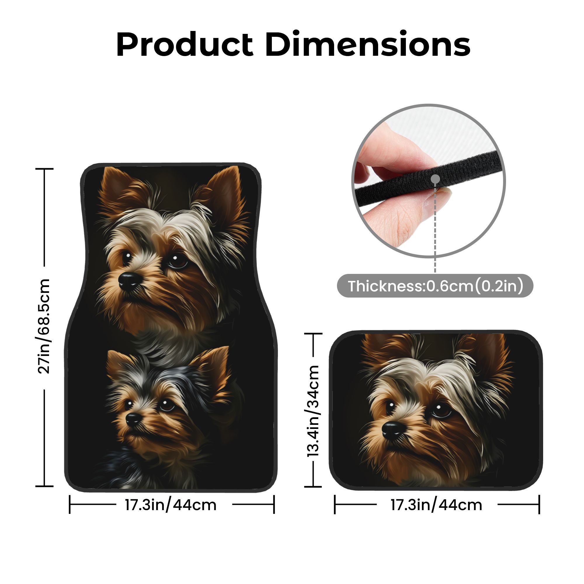Set Of Four Car Mats Featuring - Interior Design Yorkshire ulasan dan harga
