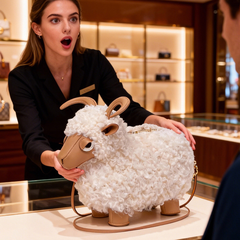 New Fashion Design Cute Sheep  - Interior Design High End ulasan dan harga